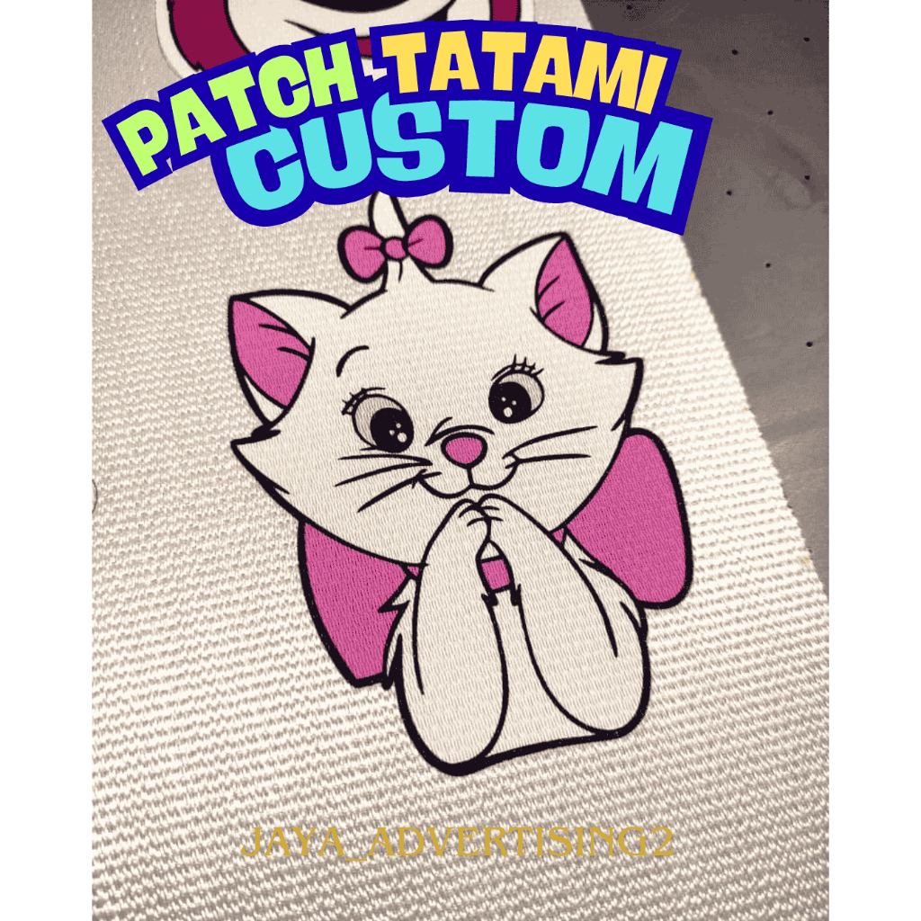 Patch Tatami Custom – Desain Bebas, Kualitas Premium