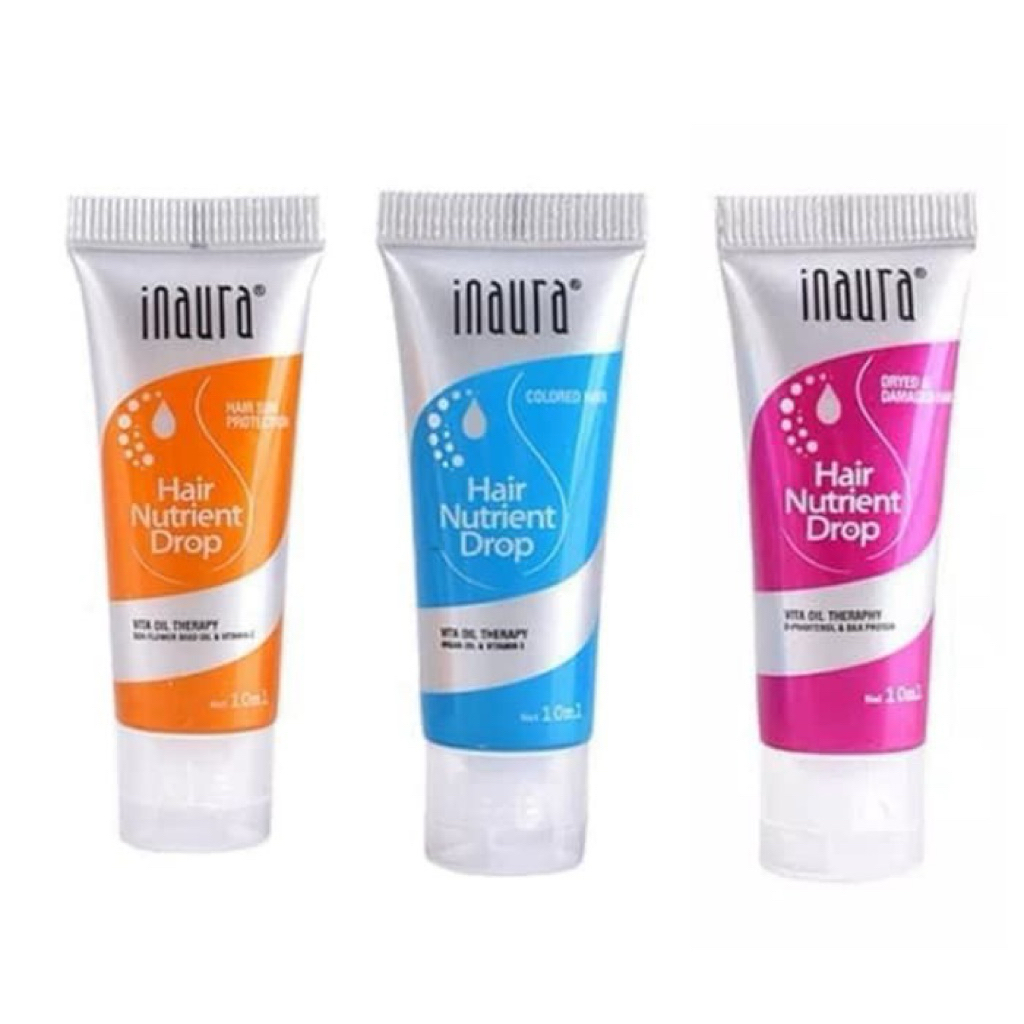 INAURA Serum 8ml , Inaura hair nutrient drop, inaura vitamin rambut , inaura colored hair , inaura d
