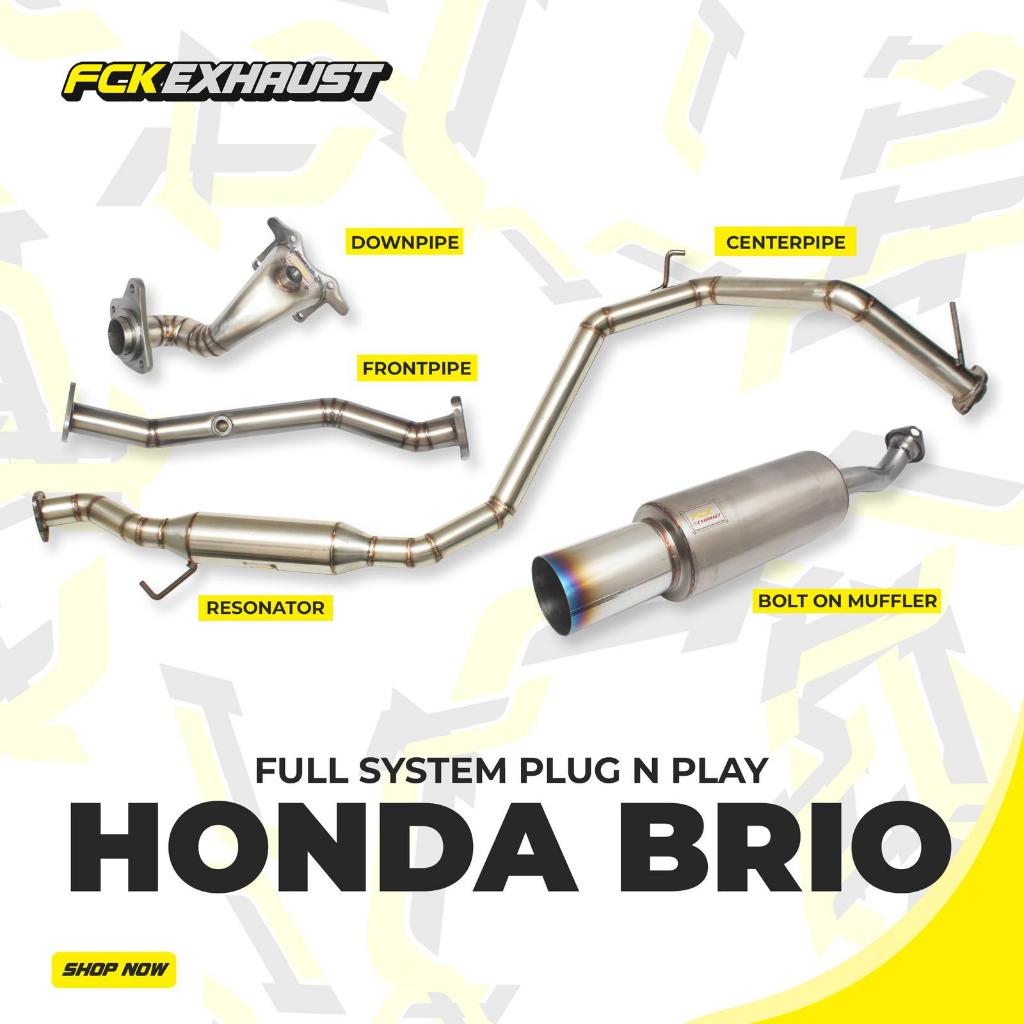 FCK Full System PNP Honda Brio Knalpot Mobil