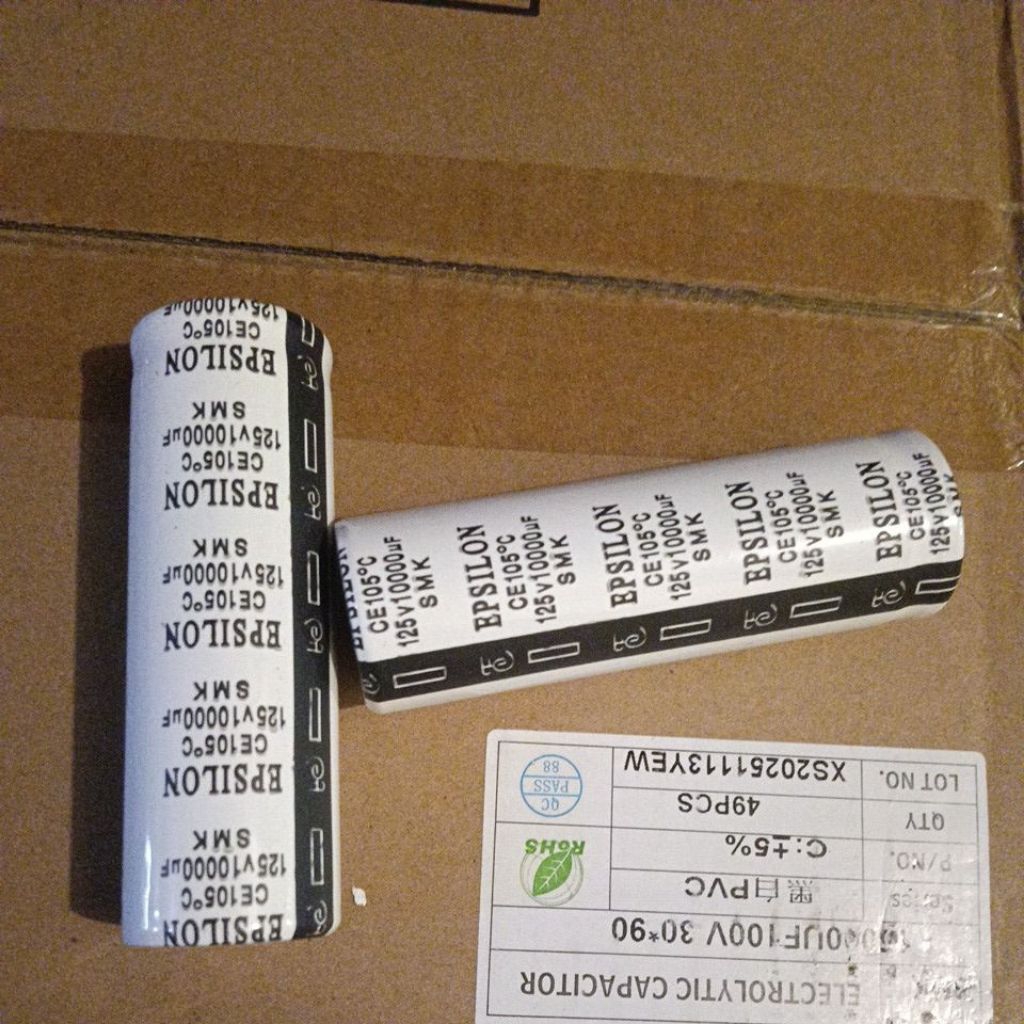 Elco epsilon 10000UF 125 epsilon 10000UF 125V ORI