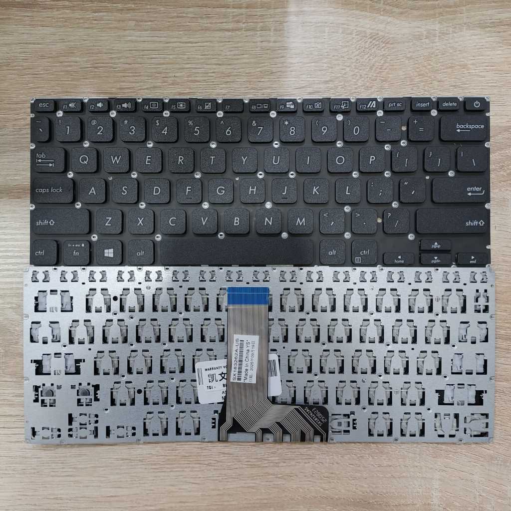 Keyboard Laptop Asus A409 A409M X409 A416 A416M A416MA A416MAO A416JX (NON BACKLIGHT) Hitam