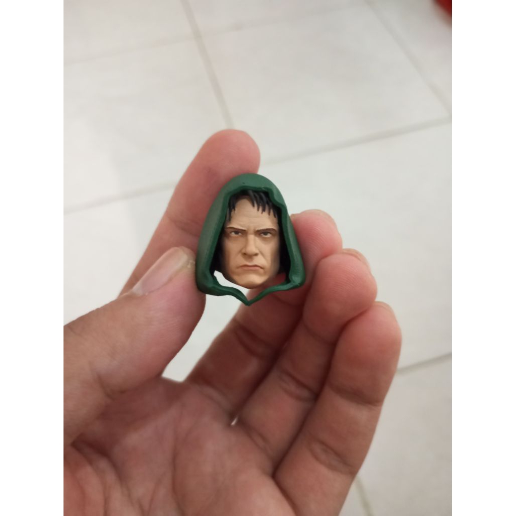Custom Headsculpt Robert Downey As Dr Doom - For Marvel Legends, Mezco ETC