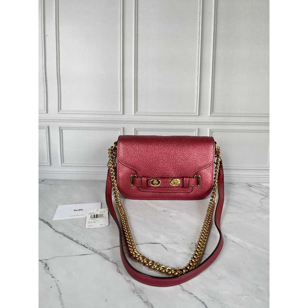 [Preloved] Coach Blake Pink Metalic 100% Original