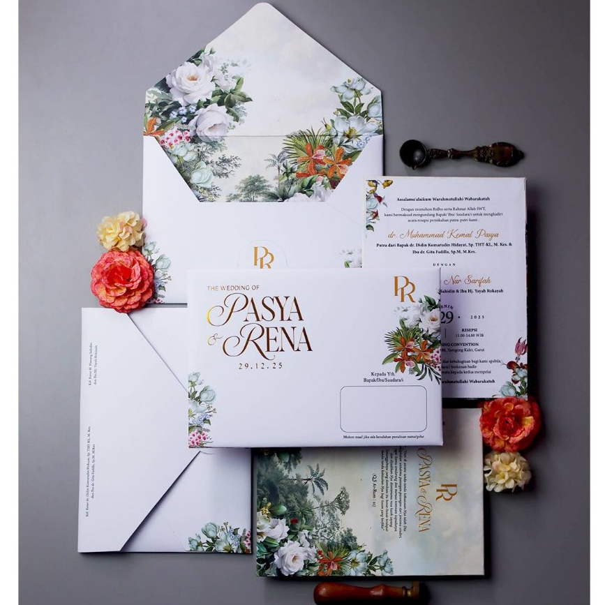 UNDANGAN HARDCOVER + AMPLOP