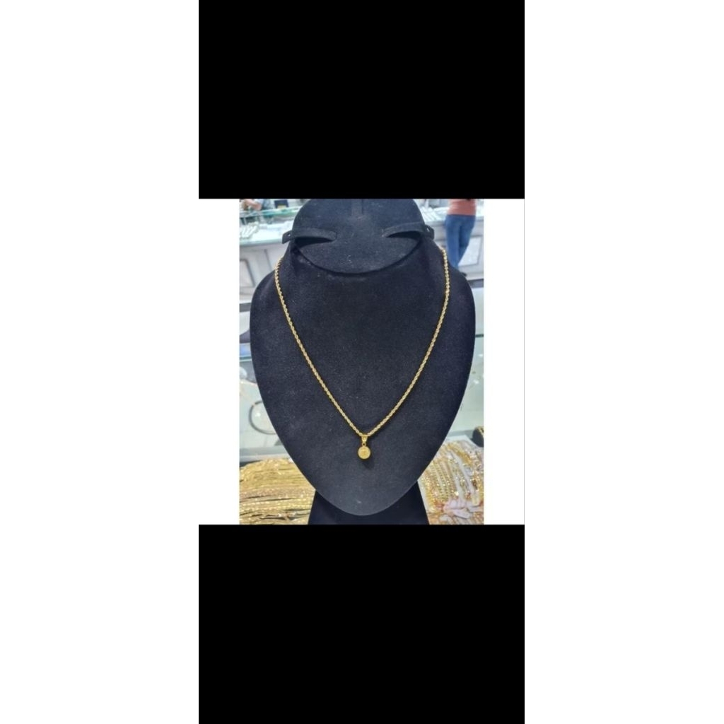 kalung emas 18k
