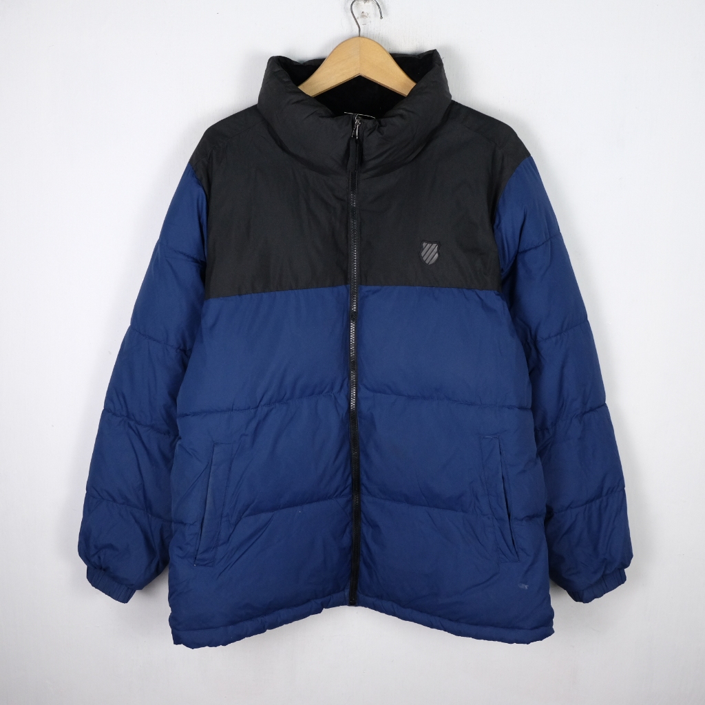 JACKET K-SWISS OUTDOOR GOOSE DOWN JAKET BULU ANGSA DW47 SIZE L WINTER GUNUNG TEBAL