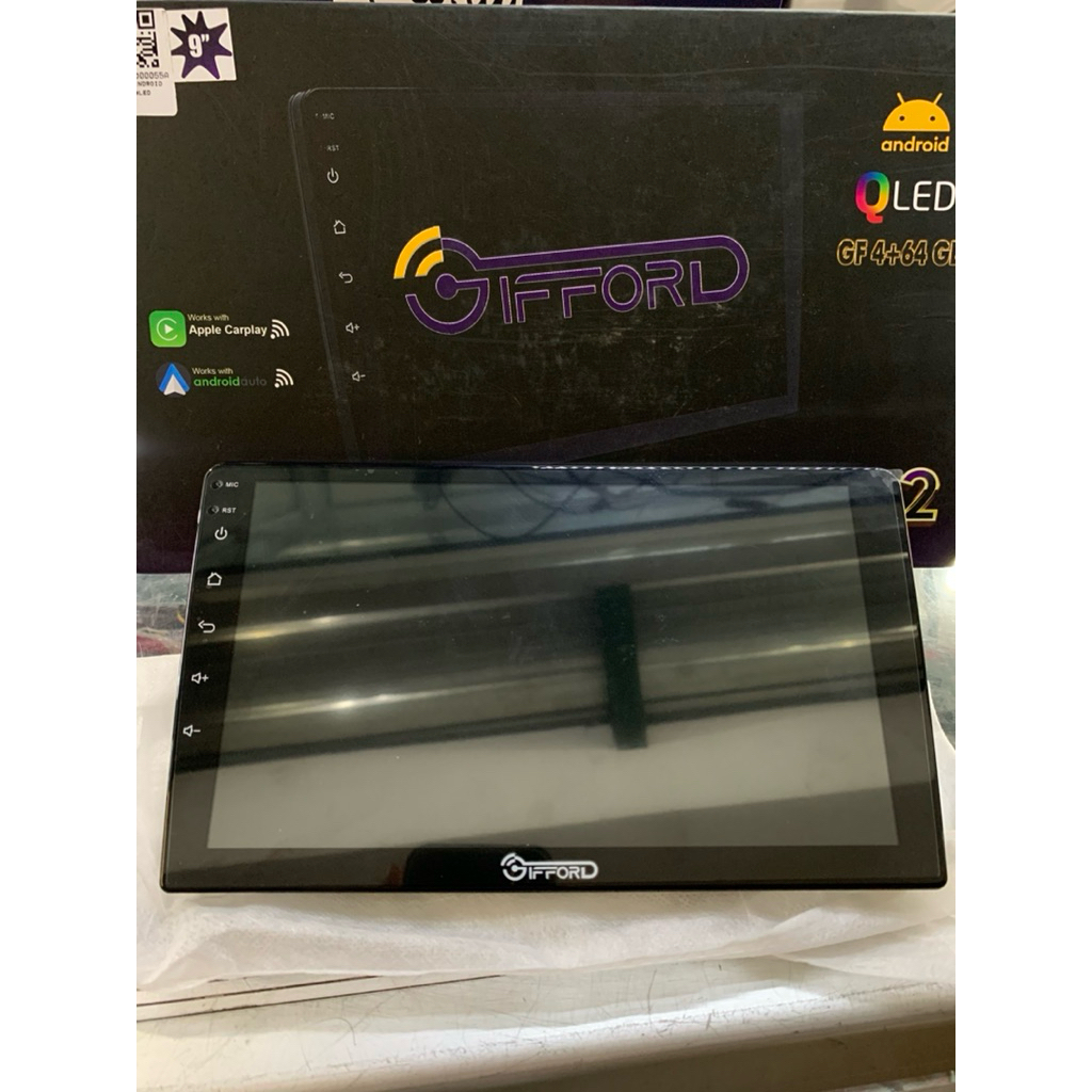 Double din tv android GIFFORD/ tv android mobil / tv mobil GIFFORD/tv kecil mobil / head unit + kame