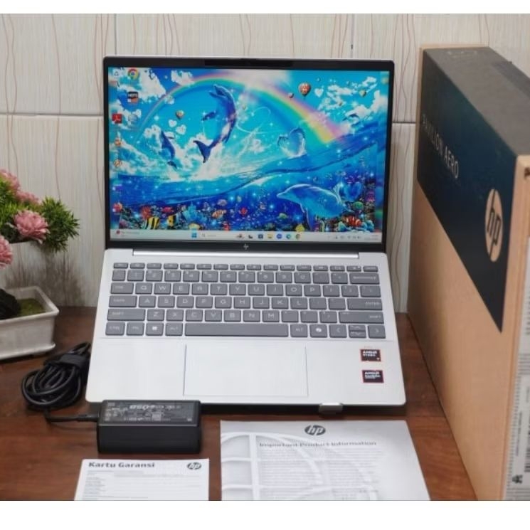 Hp Pavilion Aero 13 Ai Ryzen 7 8840u 16gb/1TB Fullsett Garansi Panjang 2027 Murah