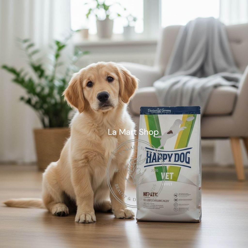 Happy Dog Vet Hepatic 1kg / Happy Dog Dry Dog Food Liver Care / Hepatic Dog Food