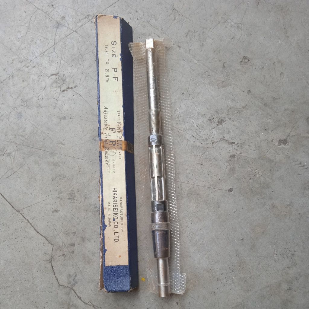 adjustable reamer  19, 75 - 21,5 mm FINE PLAY adjustable pilot reamer FP HIKARISEIKO CO Made in Japa