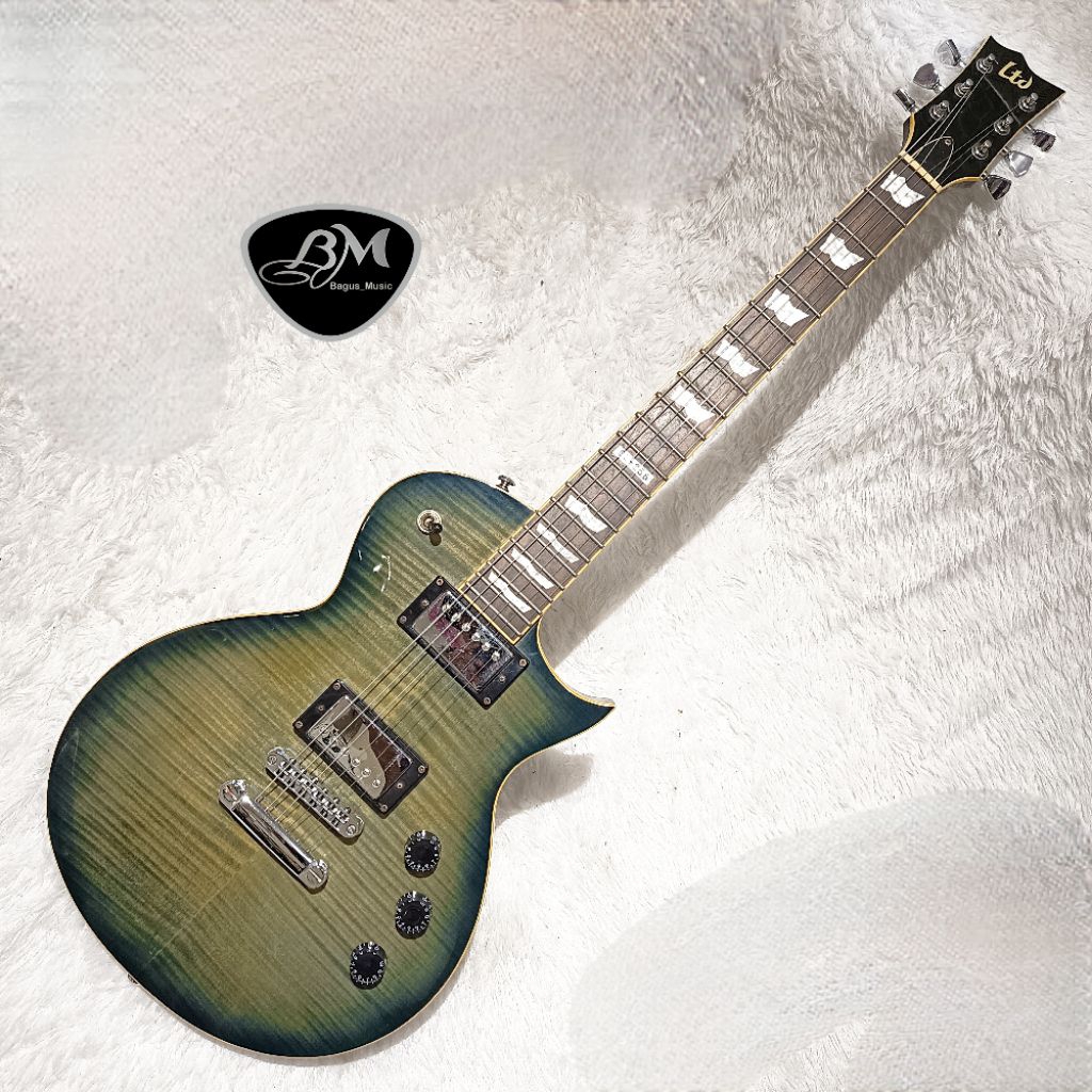 Gitar Esp Ltd EC-256 / EC 256 FM Flame Maple