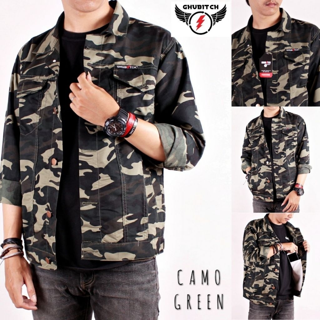 Jaket Camo Army Premium Best Seller / JAKET CAMO ARMY