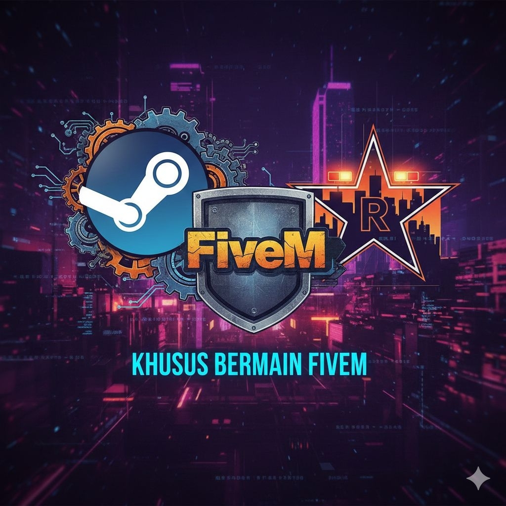 Paket Siap Main GTA 5 Roleplay (Steam & Rockstar) - Free Konsultasi Sampai Bisa