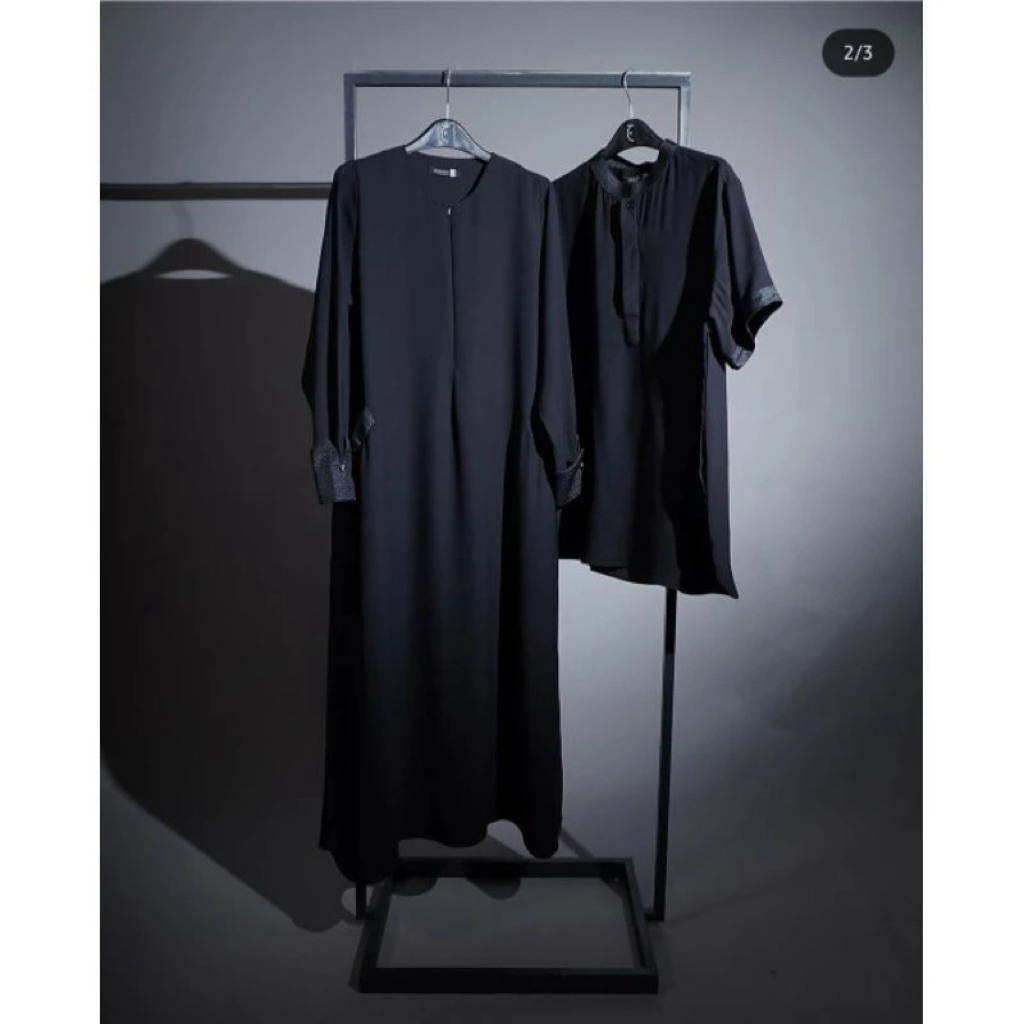 PRELOVED WTS GHISSA ABYA BY ALJENNA SIZE L