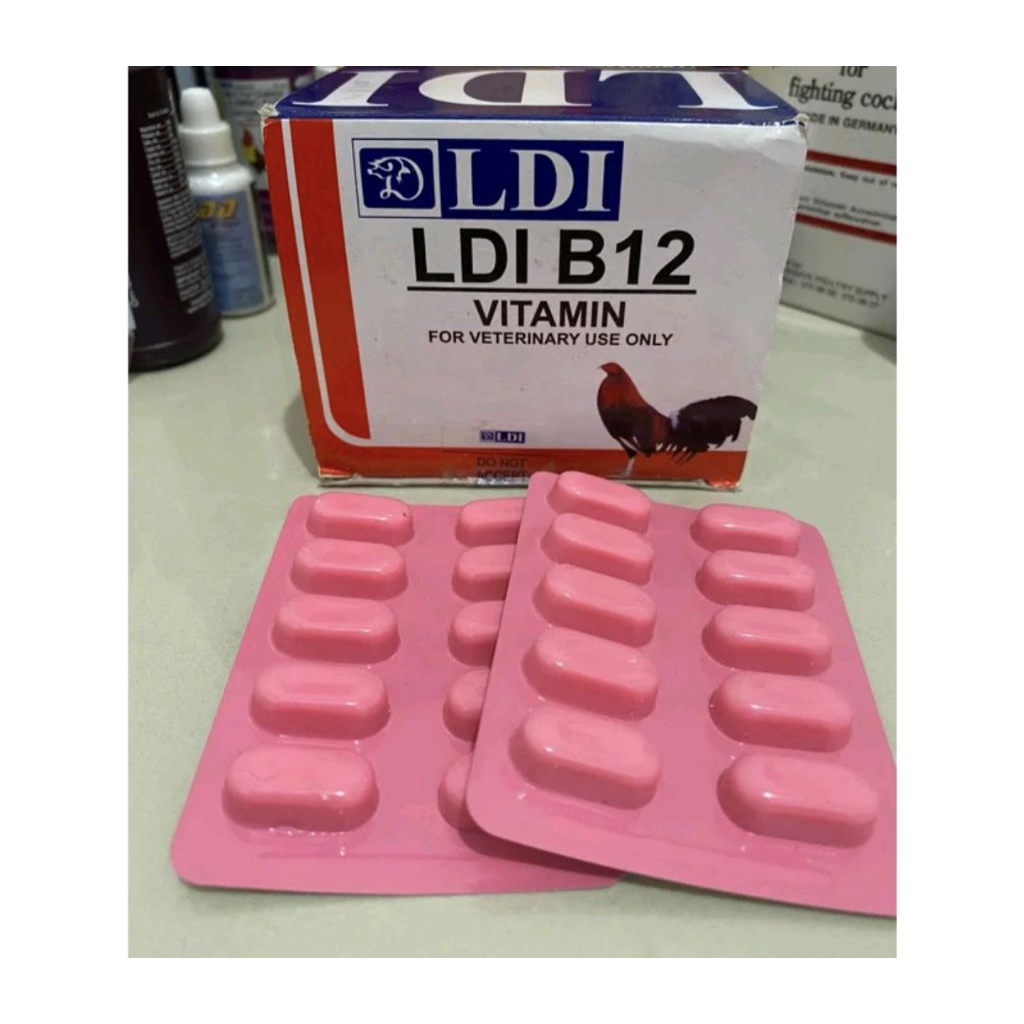 LDI B12 VITAMIN UNTUK AYAM JAGO/AYAM ADU