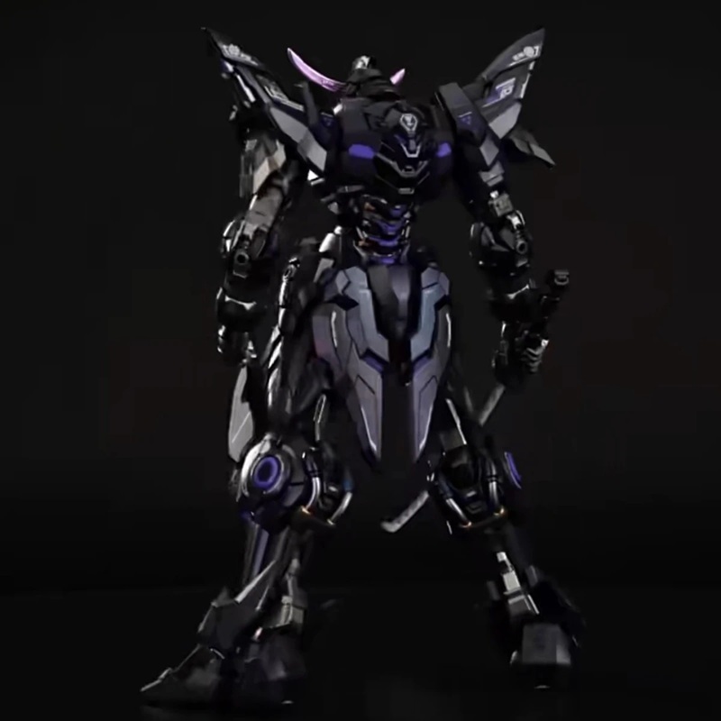 Moshow MCT-J03 1/100 Date Masamune Black Night & Titanium Silver Limited Ver. Metalbuild Action Figu