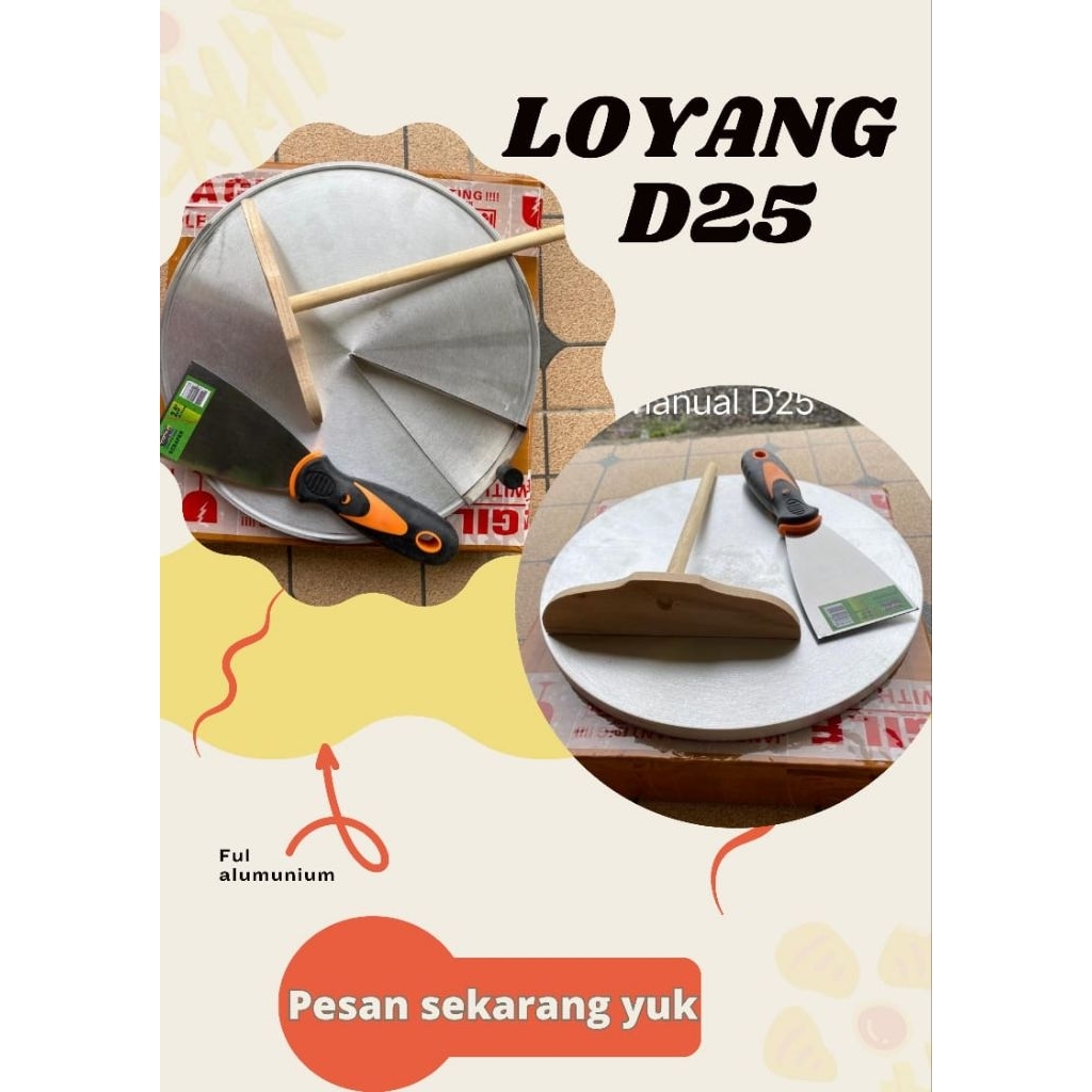 loyang crepes D25
