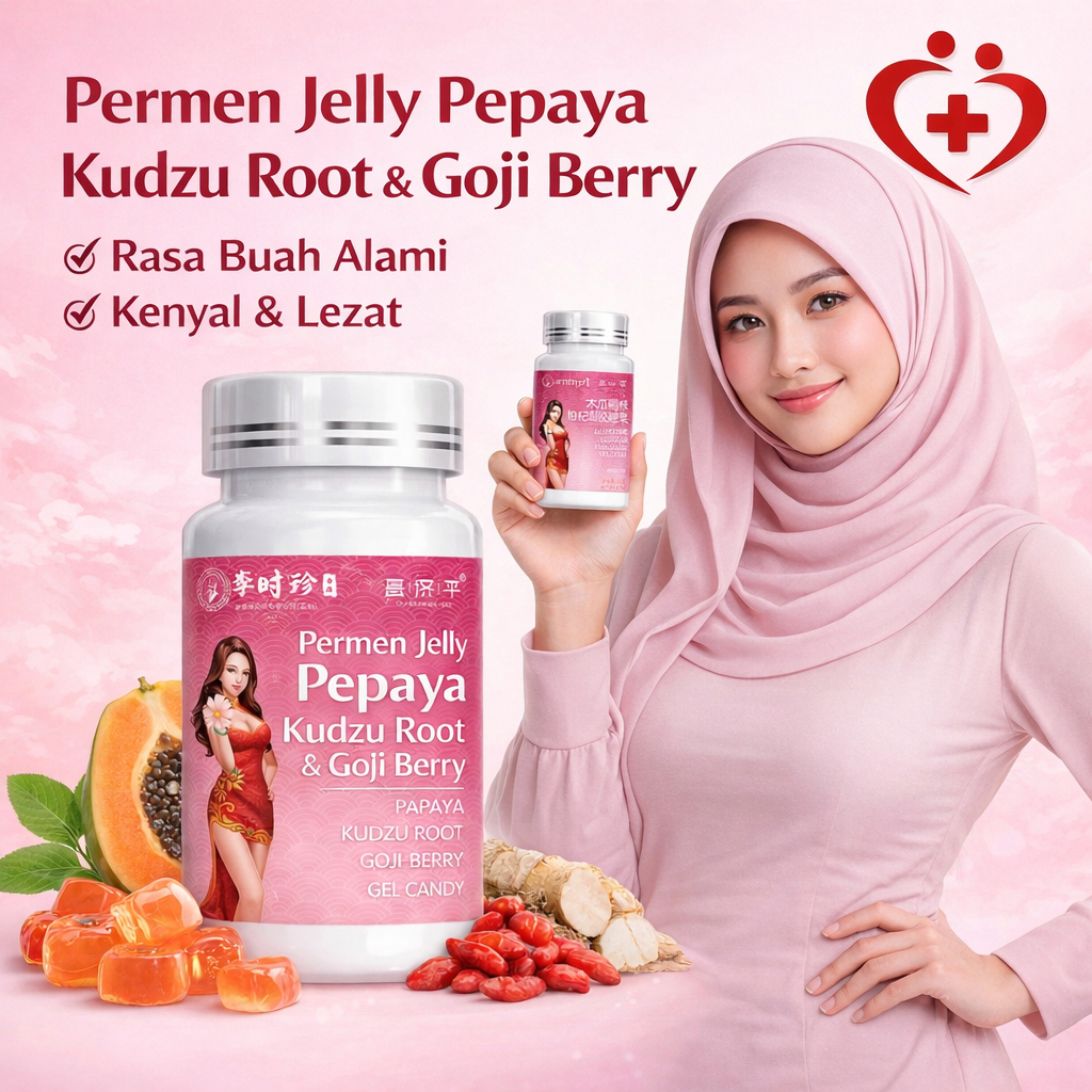 Pengiriman dalam 24 jam / 100% Tablet Pembesar Payudara Asli dengan Pepaya dan Pueraria Mirifica / S
