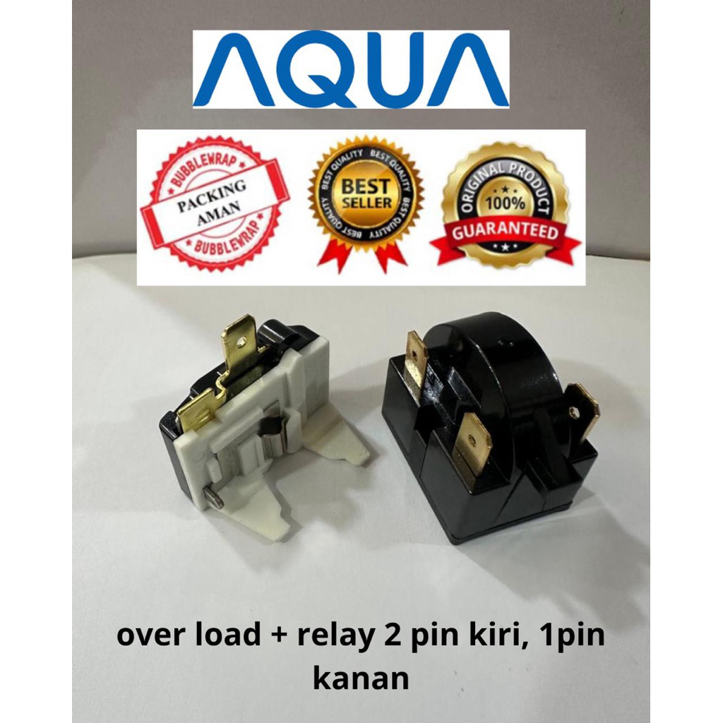 overload  kulkas AQua