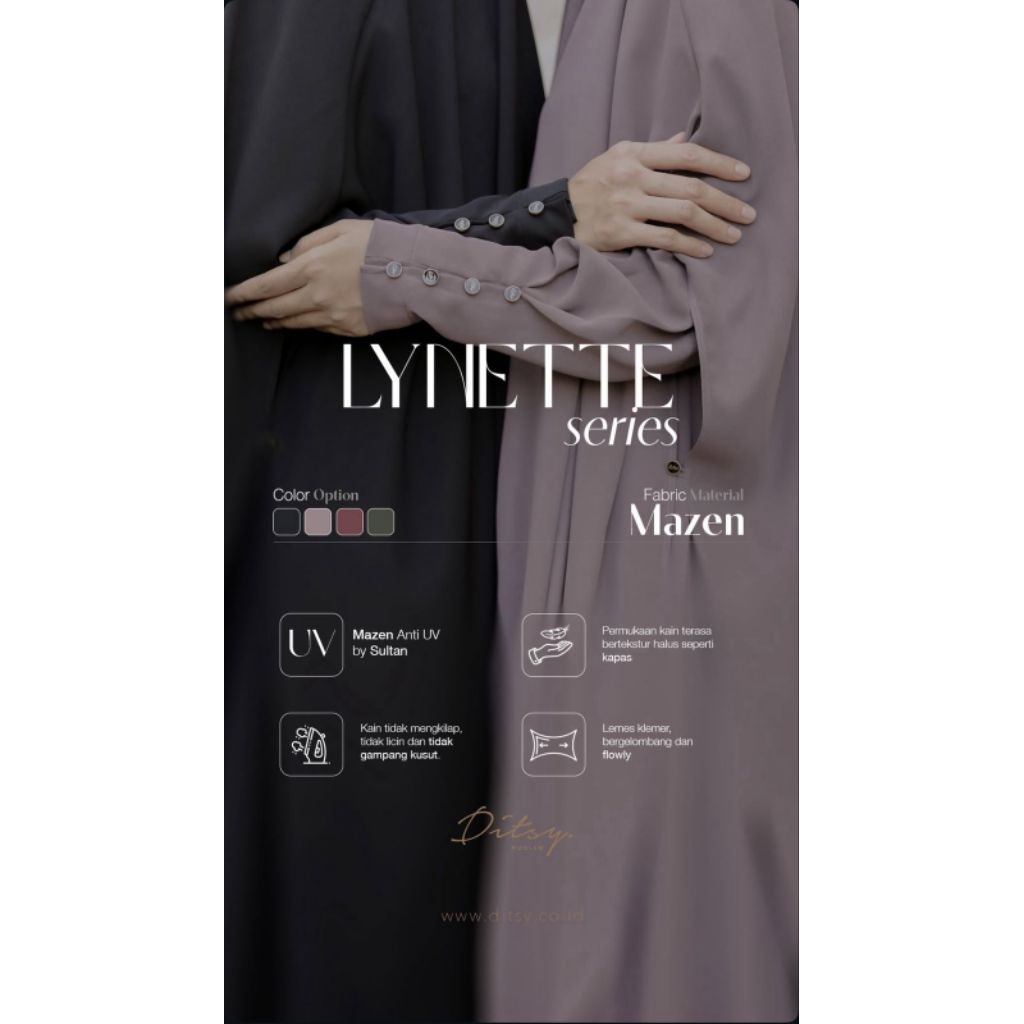 DITSY MOSLEM OFFICIAL TERBARU (Lynette,Lana,Lirael,Raida,RaahaLine)