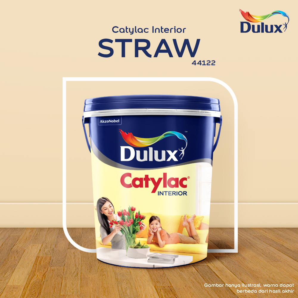 DULUX CATYLAC INTERIOR CAT (44122) 25 KG CAT TEMBOK DULUX CATYLAC INTERIOR