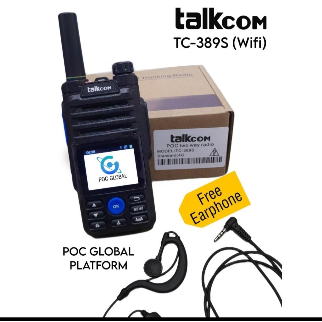 HT POC TALKCOM ( POC GLOBAL ) TC 389S WIFI 4G LTE ANDROID