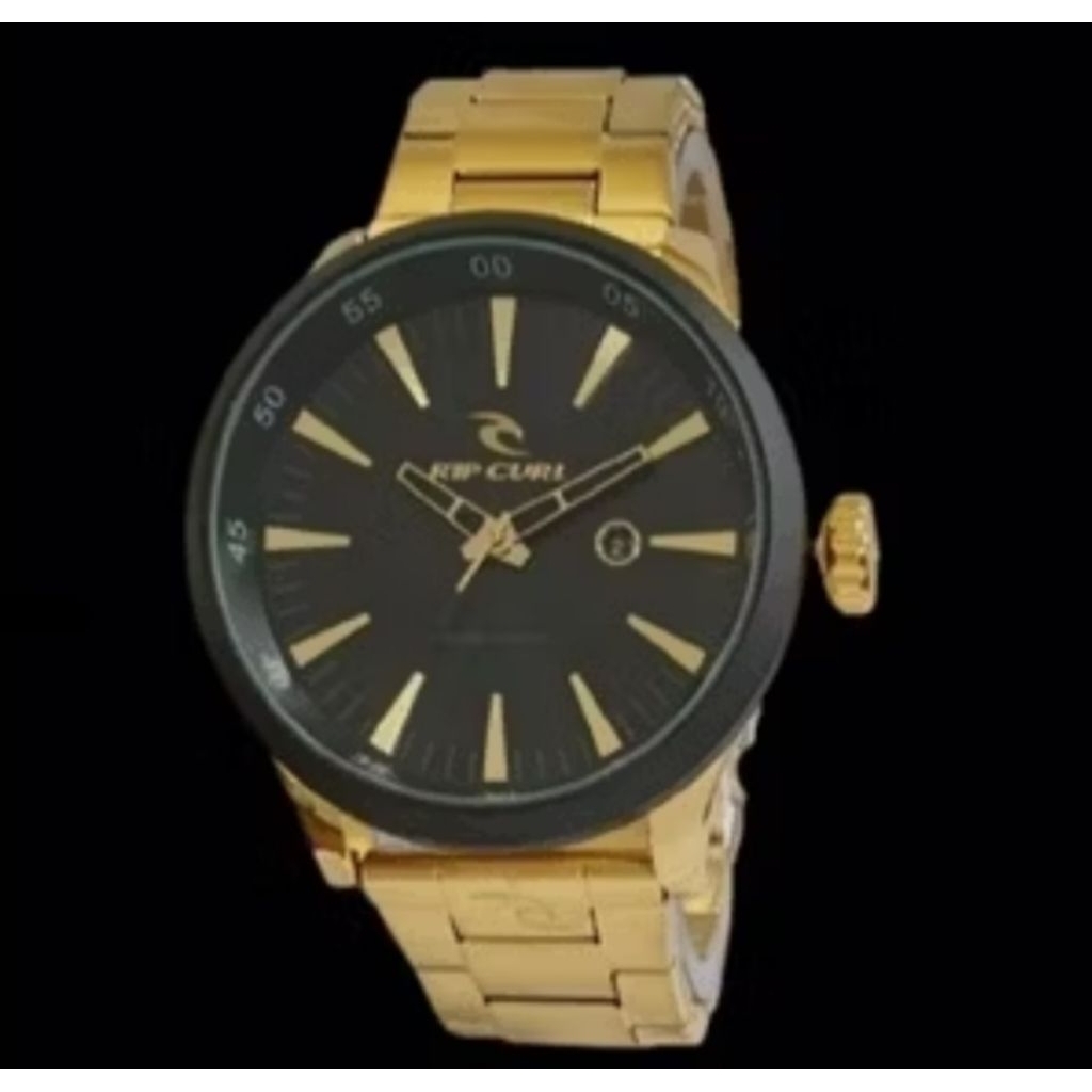 JAM TANGAN RIPCURL GOLD KUNING RANTAI 1617