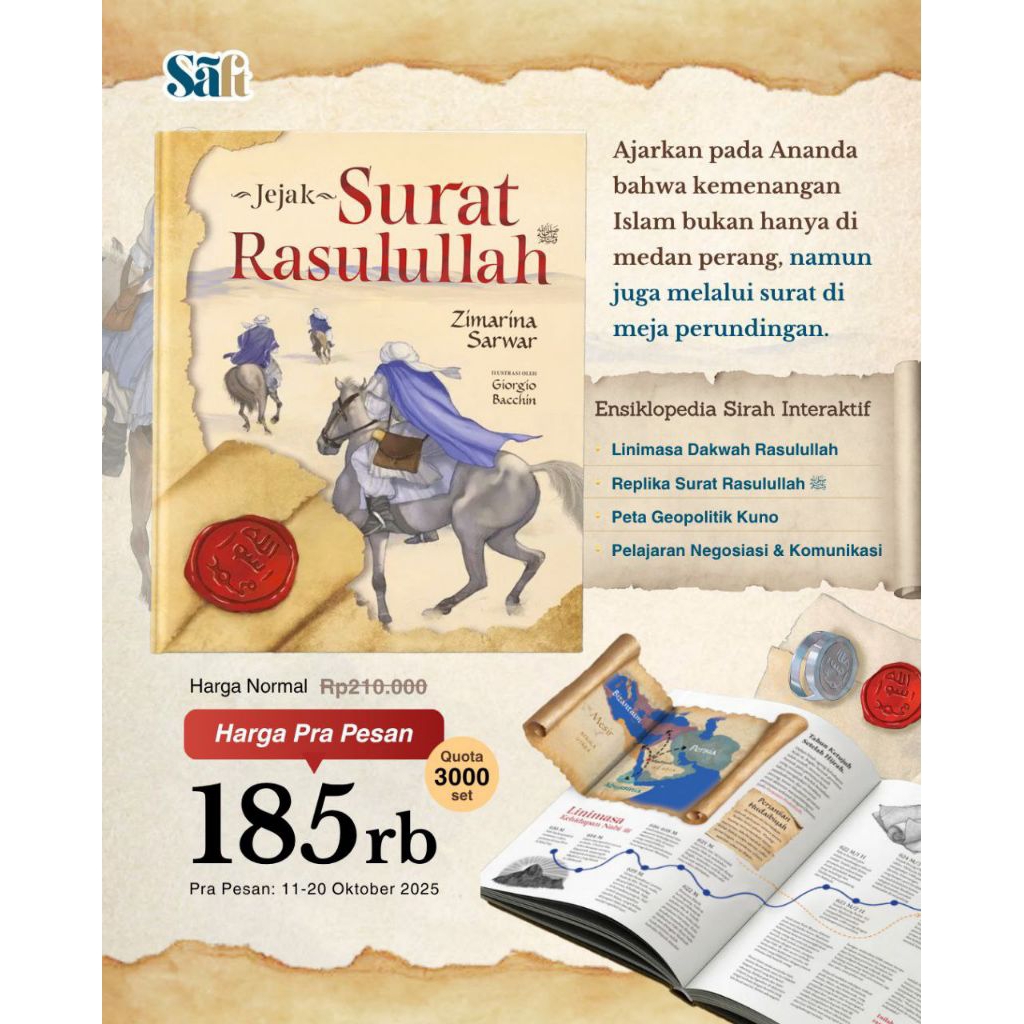 JEJAK SURAT RASULULLAH• Ensiklopedia Sirah Nabi Muhammad