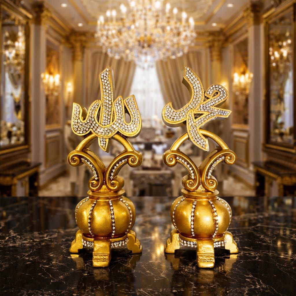 Pajangan Allah Muhammad labu