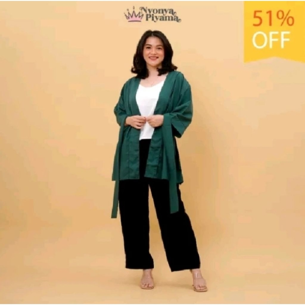 kimono nyonya piyama