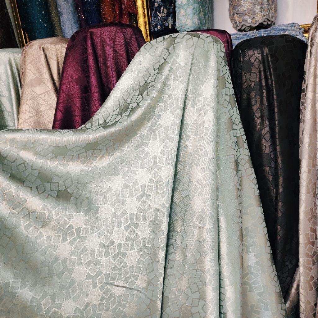 (COD) Bahan Kain Jaguar Silk // Jaguar Silk Premium ORI 100%