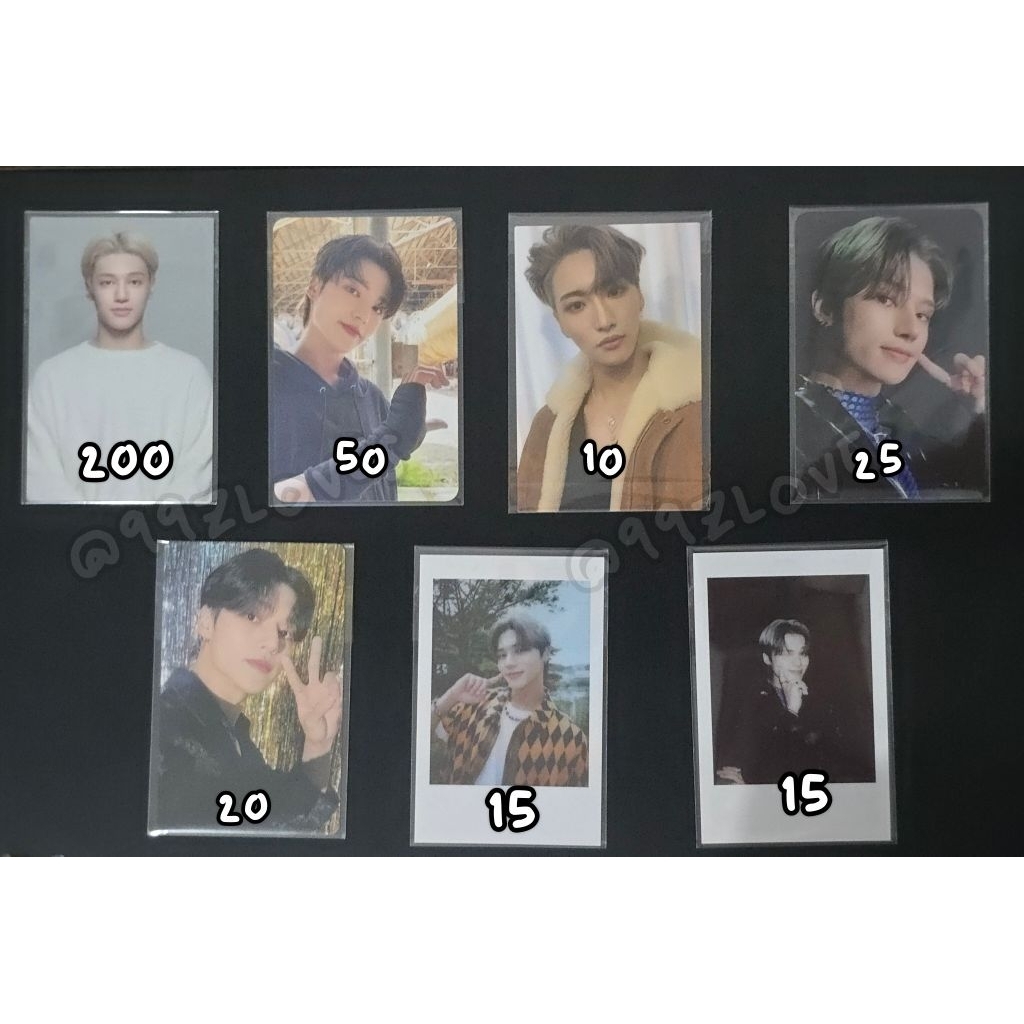 ATEEZ Wooyoung Seonghwa Photocard Benefit PC