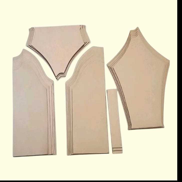 Pola Kaos Raglan Pria Dewasa  Lengkap karton150 gsm tebal