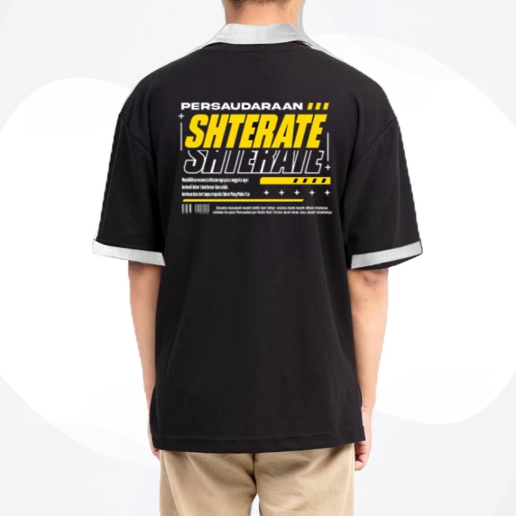 (Kode A) Kaos Kerah Persaudaraan SH Terate