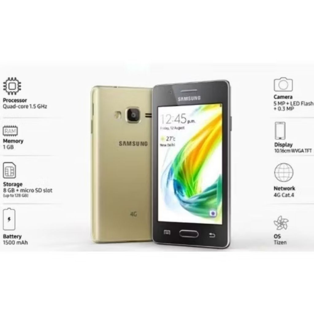 Hp Samsung Z2 Tizen Second Normal