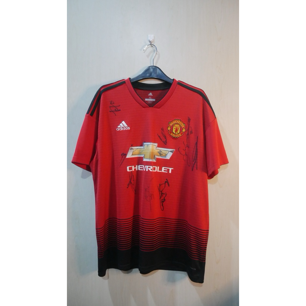 Jersey Manchester United 2018 XL Full signed