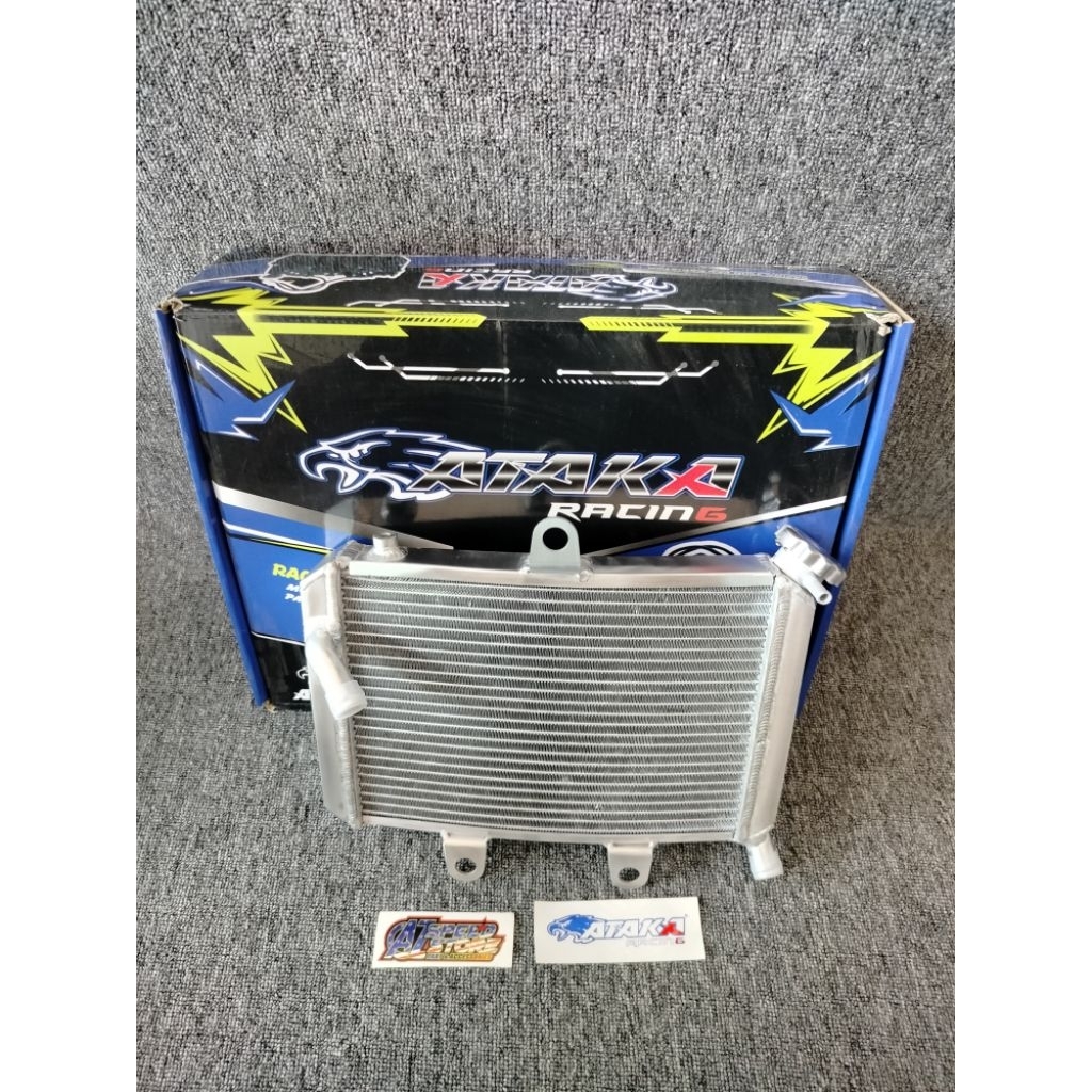 RADIATOR ATAKA KAWASAKI NINJA R SS 150 LENGKUNG NON GAMBOT ORIGINAL