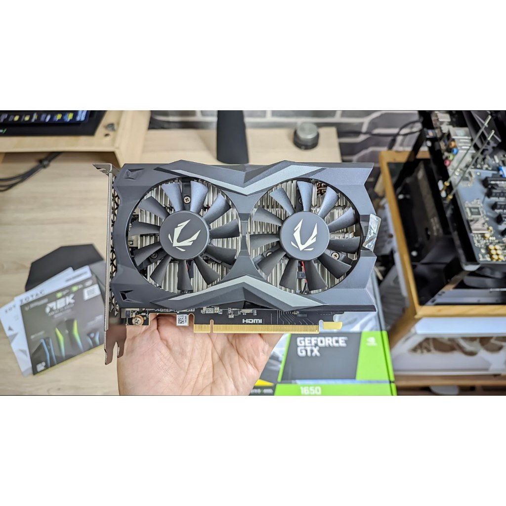 ZOTAC GTX 1650 AMP Core 4GD6 Exp Mei 2027 LikeNew Istimewa
