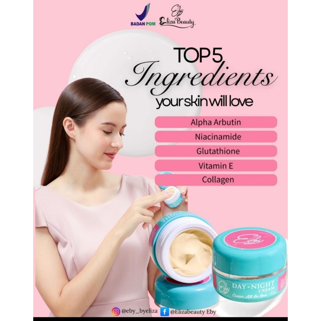 EBY BY ELIZA BEAUTY / EBY / CREAM ELIZA / CREAM PEMUTIH
