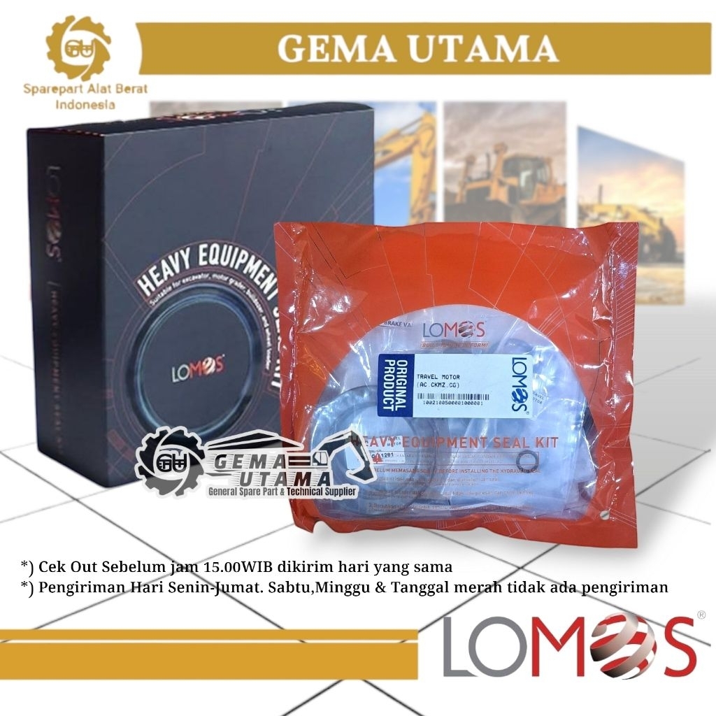 LOMOS - Seal kit Travel Motor Zaxis48U-5A, Zaxis 48U/ Seal Motor travel Final Drive Hitachi Zaxis48U