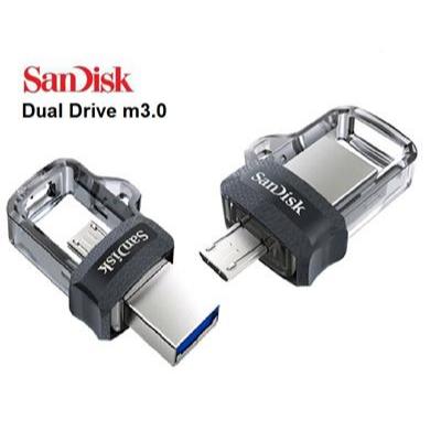 Flashdisk OTG Sandisk 128GB Ultra Dual Drive m3.0 type Micro USB