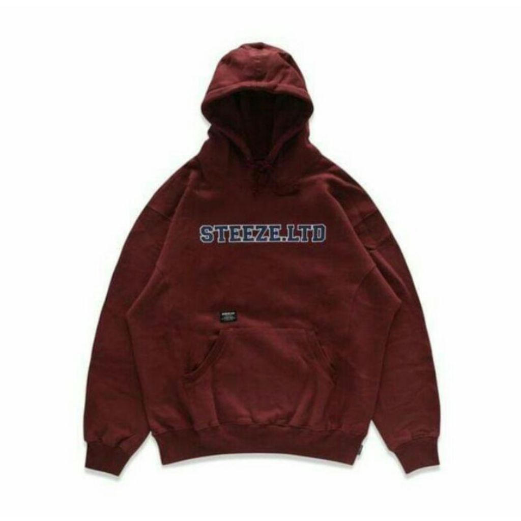 Steeze.Ltd Hoodie Maroon 01