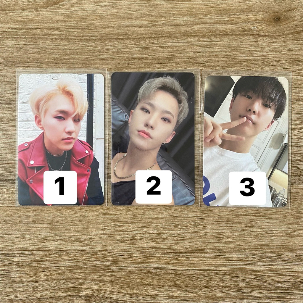 [REPRICE] SEVENTEEN HOSHI PHOTOCARD OFFICIAL svt pc scoups choi seungcheol kkuma cimumu cheol its tc