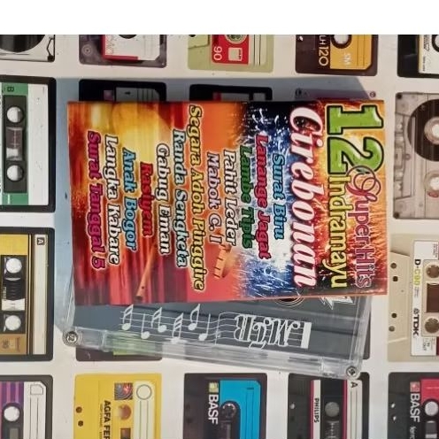 kaset pita 12 lagu indaramayu cirebonan