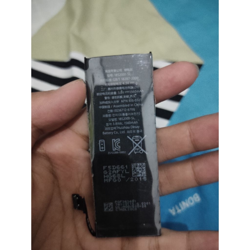baterai ip 5s