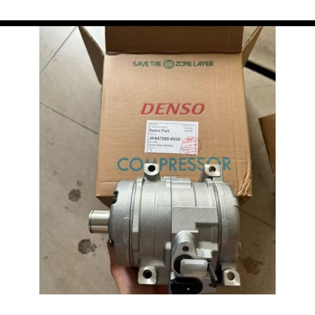 Kompresor Compressor AC Mobil Panther Touring DENSO Original 10S15C