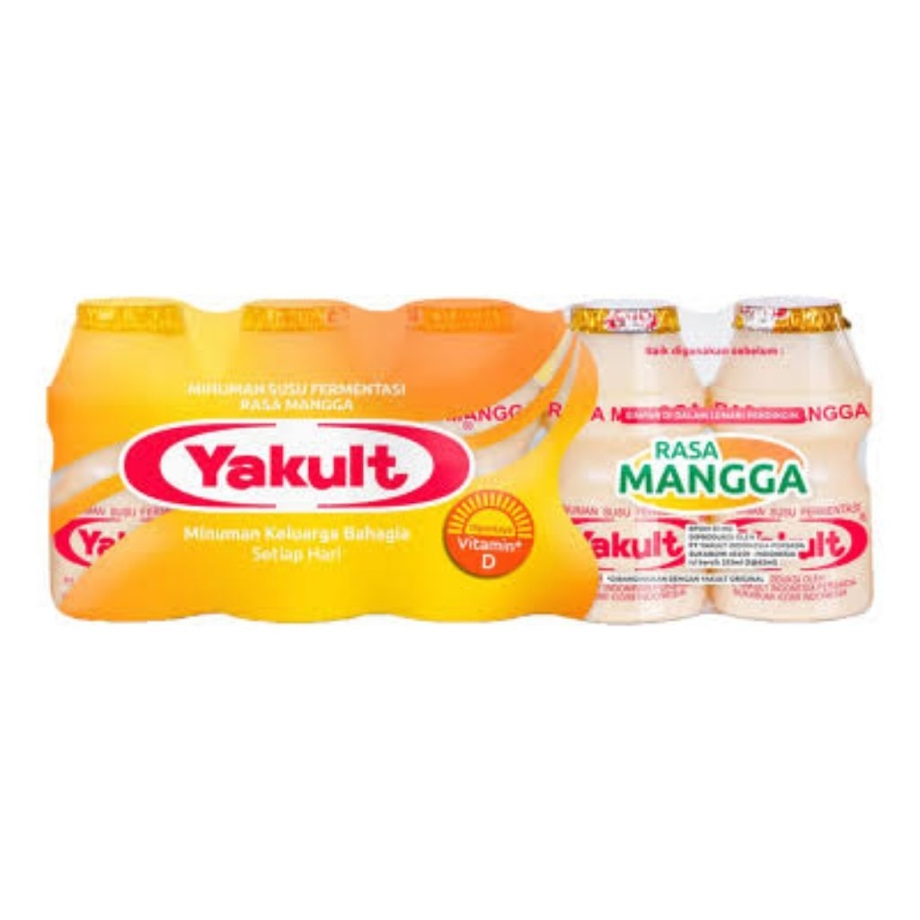 yakult rasa mangga minuman probiotik