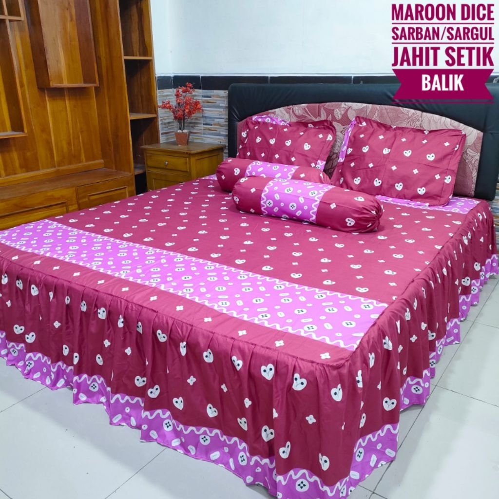 SPREI RUMBAI/SPREI MURAH/SPREI MEWAH/SPREI ANTI GESER/SPREI HOMEMADE/SPREI RUMBAI MOTIF/SPREI ANTI G