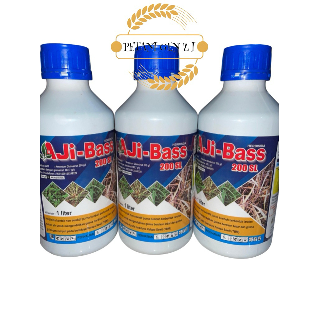 HEBISIDA AJIBAS 200 SL 1liter efek membasmi rumput/gulma secara signifikan