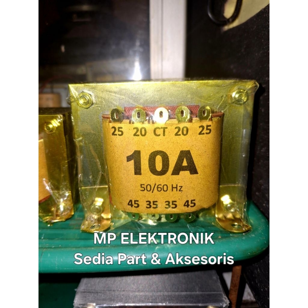 TRAFO RM 10A CT 45V BESAR NEW